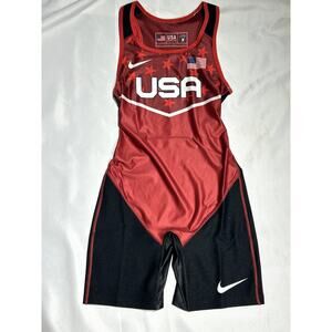 NEW Team USA Nike Red Singlet Official Licenced Product Size XS